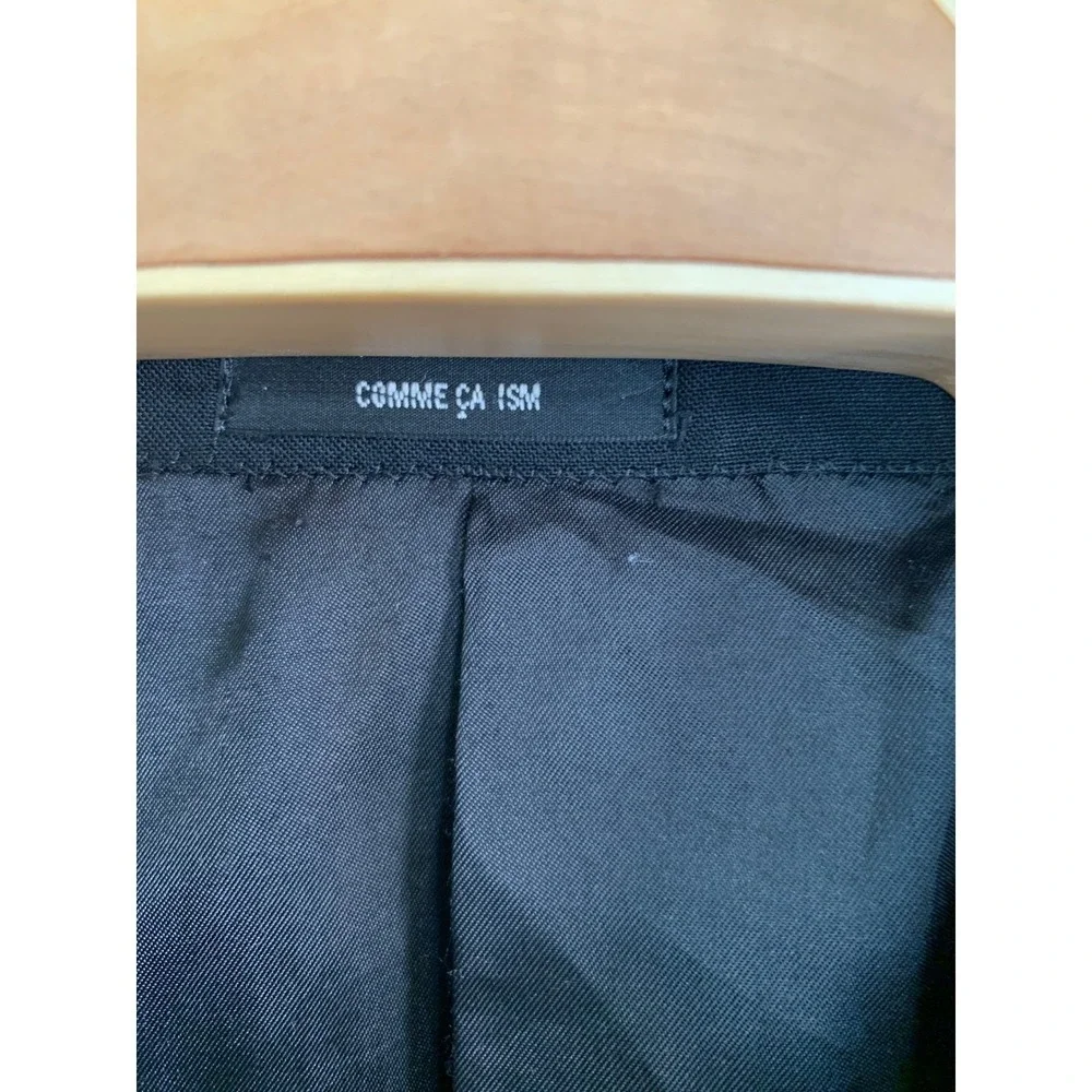 Comme Ca Ism Japanese Brand Mens Tropical Jacket Two Button Navy Suit Blazer / L